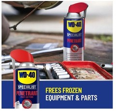 WD-40 Specialist Penetrant with SMART STRAW SPRAYS 2 WAYS, 11 OZ 6-Pack