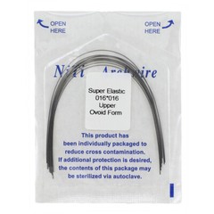 Dental Orthodontic NiTi Arch Wire Round Rectangular Archwire Ovoid Natural Form