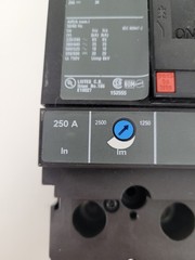 JGL36250 Square D 250A 600V Circuit Breaker w/ Hardware – Next Day Option