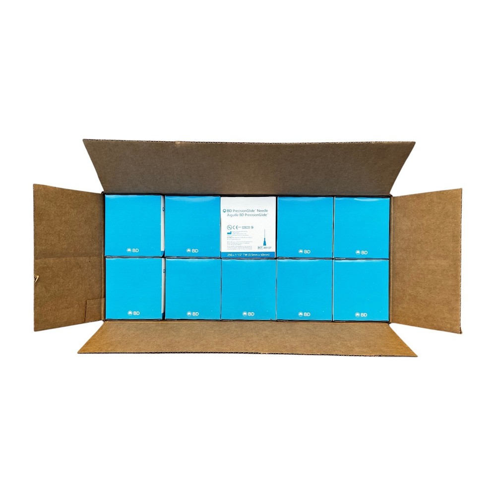 BD PrecisionGlide 305127 25G x 1 1/2 TW (0.5mm x 40mm) Sterile – 1000 Pcs