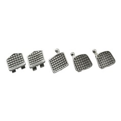 Dental Orthodontic Metal Bracket Braces Roth MBT 018 022 345 Hooks MIM Mini Twin