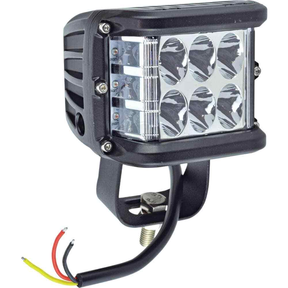65W LED Work Light – Combo Beam Amber Strobe – 5100 Lumens – 12/24V