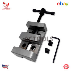 Steel Grinding Vice 2″ Inches 50 mm For Mini Vertical Milling Slide USA