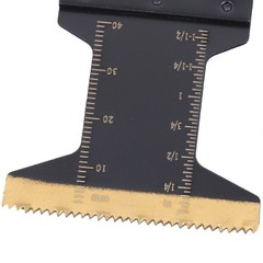 25PCS Titanium Oscillating Tool Blade, Professional Bi-Metal Multitool Blades Ki