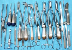 74 EA PREMIUM GERMAN DENTAL SURGERY EXTRACTING ELEVATORS FORCEPS INSTRUMENT SET