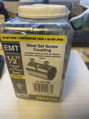 BRAND NEW Sigma Steel Set Screw Coupling 1/2” 50 Pack
