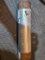 2-1/2 inch x 12 inch Rigid/IMC Conduit Nipple Galvanized Steel