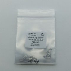 20Sets Dental Orthodontic 1st Molar Wide Big Brackets Roth 022 With hooks