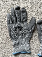 G-Tek Polykor PIP Industrial Products 16-530/ XXL Work Gloves Heather Grey Blue