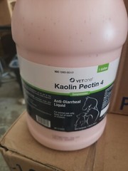 (4-1 Gal) Kaolin Pectin 4 Suspension Anti Diarrhea for Horses, Cattle, Dogs Pets