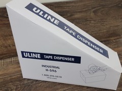 Uline H-596 Industrial Side Loader Handheld 3″ Tape Dispenser + Roll of Tape