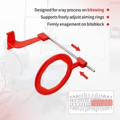 Dental Digital Sensor Holder X-Ray Aiming Ring Bitewing/Anterior/Posterior Arm
