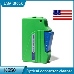Optical Fiber End Face Cleaning Box Cleaner Cassette Optic Fiber Cleaner Ship US