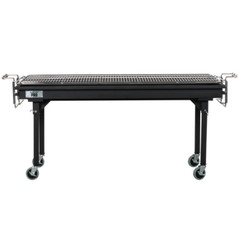 Heavy-Duty Outdoor Portable Charcoal Grill w/ Removable Legs and Cover 60″ Steel