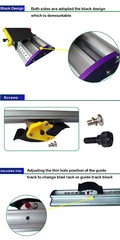 Manual Sliding KT Board Trimmer Cutting Ruler for Paper PVC PET Film Cutting