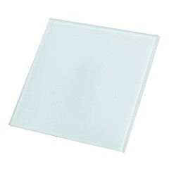120pcs Sublimation Blank Glass Coasters 3.9 Inch Square Insulated Photo Coasters