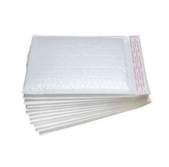 200 #1 7.25″ x 12″ Poly Bubble Padded Envelopes Mailers Shipping Bags White 7×11