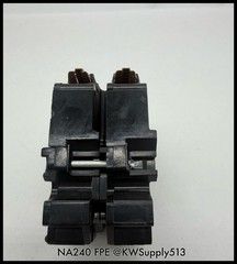 NA240~FPE NA240 40A 2P 120/240VAC 10KA Circuit Breaker-Used