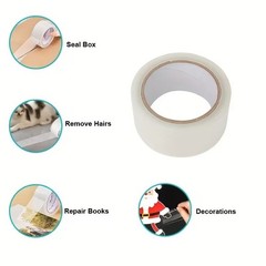 Clear Packing Tape 2″ x 110 Yards 1.8 MIL Heavy Duty High-Adhesion BOPP Shippi