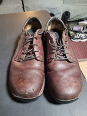 Red Wing 6704 Men’s Size 11 Oxford Work Shoes Brown Leather Steel Toe Safety
