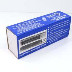 Alarm Controls Magnetic Lock 600 LB Pound 12/24 VDC R16756