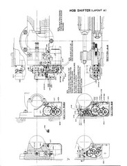 Barber Colman #16-16, 16-36, 16-56, Universal Hobbing Machine Parts Manual *6