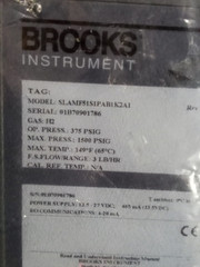 Brooks Instrument Mass Flow Controller SLA5851S1PAB1B2A