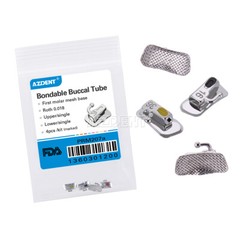 AZDENT 10X Dental Ortho 1st Molar Buccal Tube Bondabl Non-conv MBT/Roth.022/.018