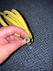 Robinair 31096 1/4″ Premium Refrigerant Charging Hose – 96″ Long, Yellow NOS