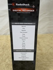 RadioShack Desktop 4GB Digital VOX Voice Recorder w/ SD Card Slot #1400214