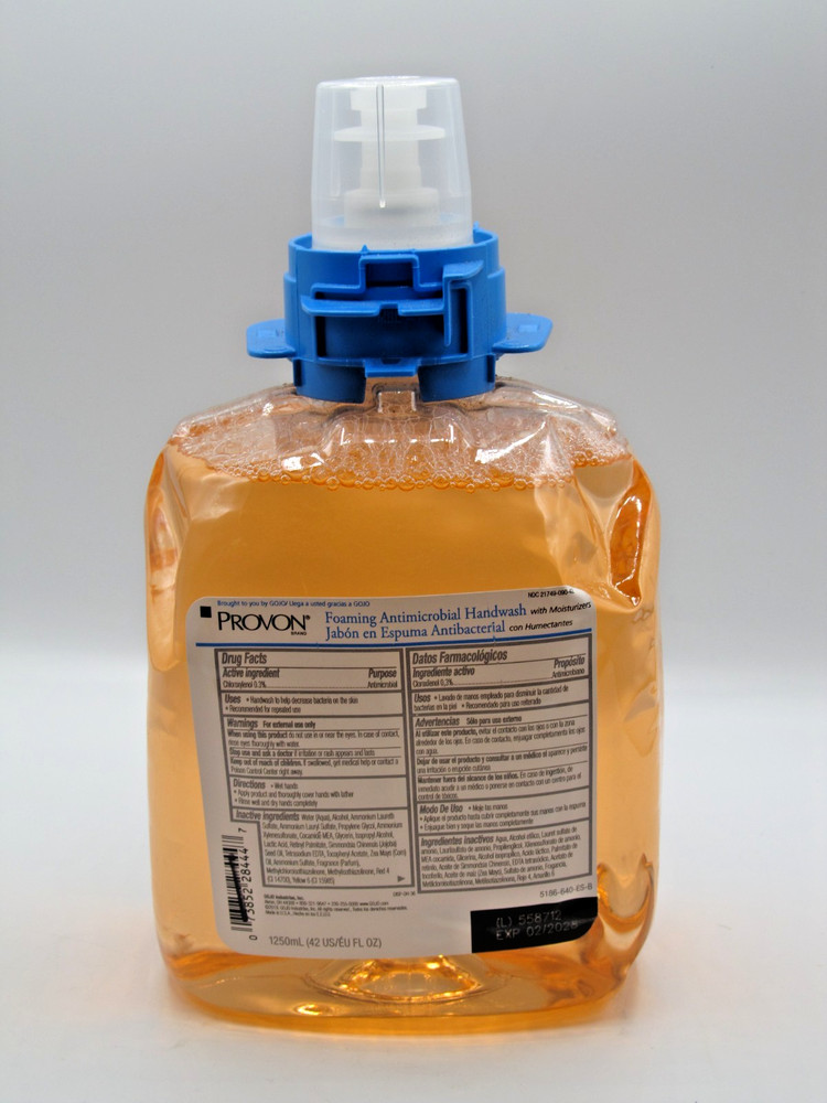PROVON Foaming Antimicrobial Handwash Soap Scented 1250ml Dispenser Refill