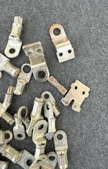 3lbs 12oz. Silver Coated Solid Copper Crimp Lugs Electrical Wire Connectors