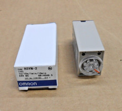 NEW OMRON H3YN-2 H3YN2 TIMER RELAY MODULE 1S/10S/1MIN/10MIN 24VDC (15+ AVAIL)
