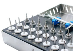 28PCS Dental Universal Prosthetic Kit Fully Autoclavable Implant Kit