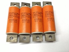 SHAWMUT A60X150 TYPE 4 FUSE FORM 101 TYPE 4 600V 150A – LOT OF 4