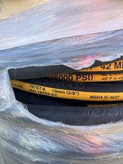 797ST-6-RL Parker GlobalCore 6000 PSI Hydraulic Hose, 41ft Cut Length.