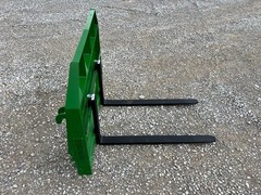42″ Long Compact Tractor Loader Pallet Forks Fits John Deere 200 300 400 Loaders