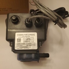 “New” STENNER PUMP E20FXBA2S6 With Cable & Class 2 Power Unit 80PSI 2.7 Oz./min