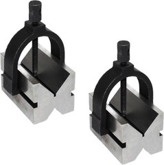 HFS TYPE B V-BLOCK & C CLAMP SET Precision Universal-Type2-3/4IN 1-3/4IN 1-1/2IN