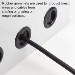Rubber Grommet Firewall Hole Plug Electrical Wiring Gasket Assortment Kit 170pcs