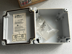 NEW Stahlin Fiberglass Enclosure, Type 4X, 7″ x 7″ x 5″ , Made in USA