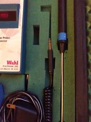 Wahl Platinum 392 Digital Heat-Prober Thermometer -50.0/500.0 C W Case Tested