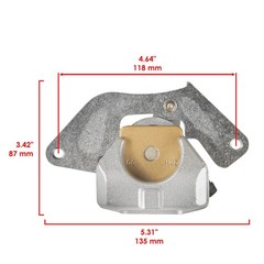 Caltric Front Left Right Brake Caliper with Pad Compatible with Honda Trx420F…