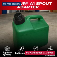 EZ-Pour Spout Kit A1 Adapter Set (Pack of 1), Universal Container Spout Replacem