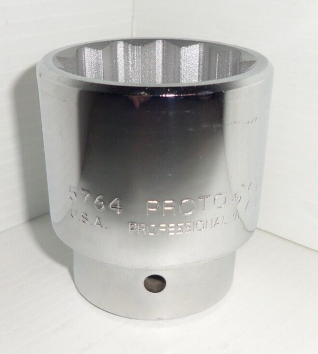 ⭐NEW⭐ PROTO J5764 1″ DRIVE SOCKET 2″ – 12 POINT