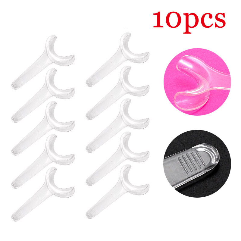 10Pcs Dental Ortho Lip Cheek Retractor Mouth Opener Expander T-shape for Child