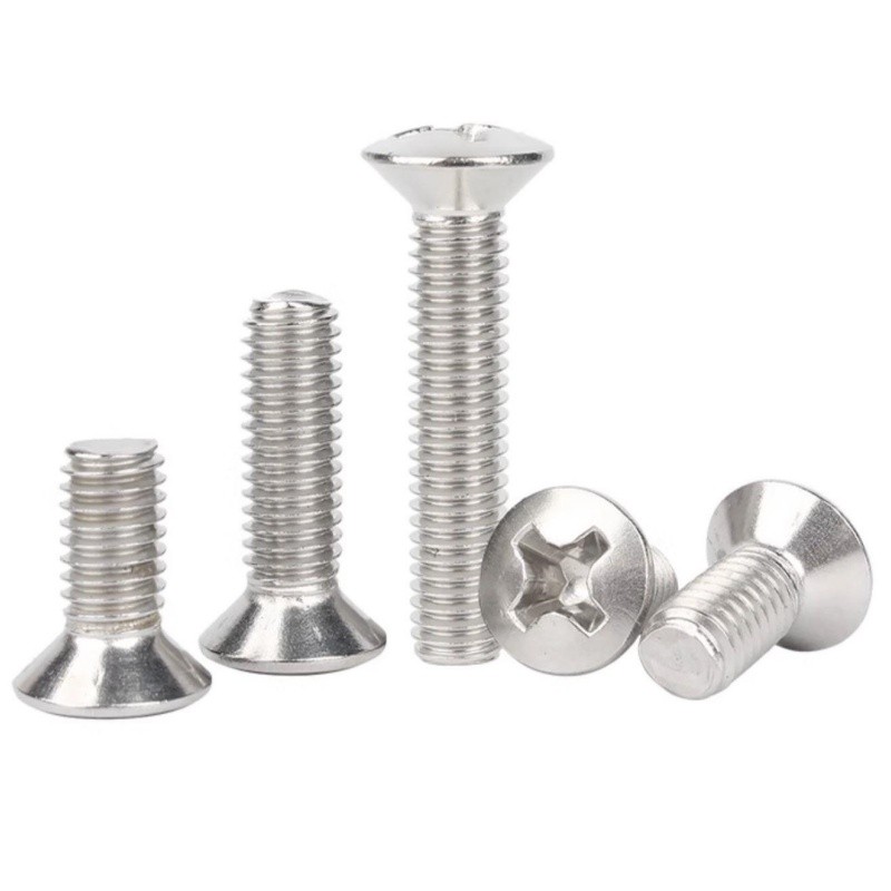 A2 Stainless Steel Raised Countersunk Phillips Screws M2~M6 Oval Head Bolt