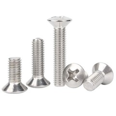 A2 Stainless Steel Raised Countersunk Phillips Screws M2~M6 Oval Head Bolt