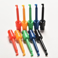 20PCS Lead Wire Kit Test Hook Clip Grabbers Test Probe SMT/SMD for Multimeter**