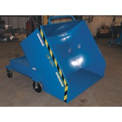 Portable Hopper, Steel, 1/2 Cu. Yd, 2000Lb., P-Hop-0.5